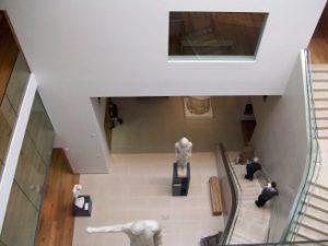 Part of the interior of the newly refurbished Ashmolean Museum