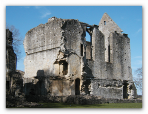 Minster Lovell House, Oxon, the home of Lord Lovell, Richard III's henchman. Photo C.Hobson 